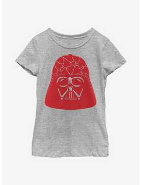 Star Wars Vader Heart Helmet Youth Girls T-Shirt, , hi-res