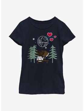 Star Wars Leia Han Valentine Youth Girls T-Shirt, , hi-res