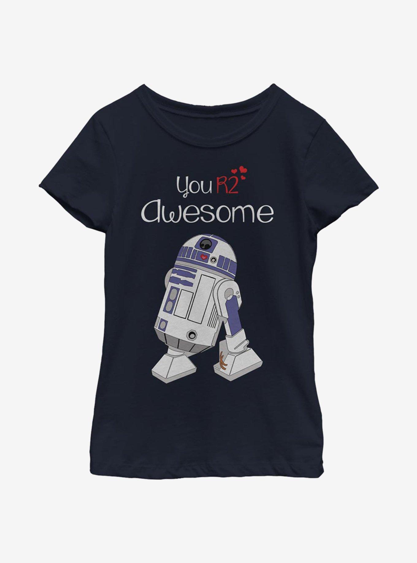 Star Wars You R2 Awesome Youth Girls T-Shirt, , hi-res