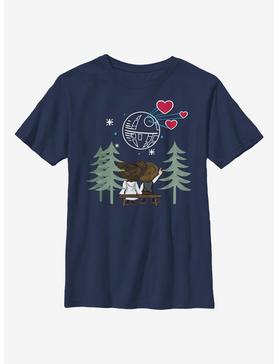 Star Wars Leia Han Valentine Youth T-Shirt, , hi-res