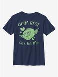 Star Wars Yoda Best Hearts Youth T-Shirt, NAVY, hi-res