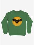 Black Bird Thunder Kelly Green Sweatshirt, KELLY GREEN, hi-res
