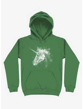 Space Constellation Unicorn Irish Green Hoodie, , hi-res