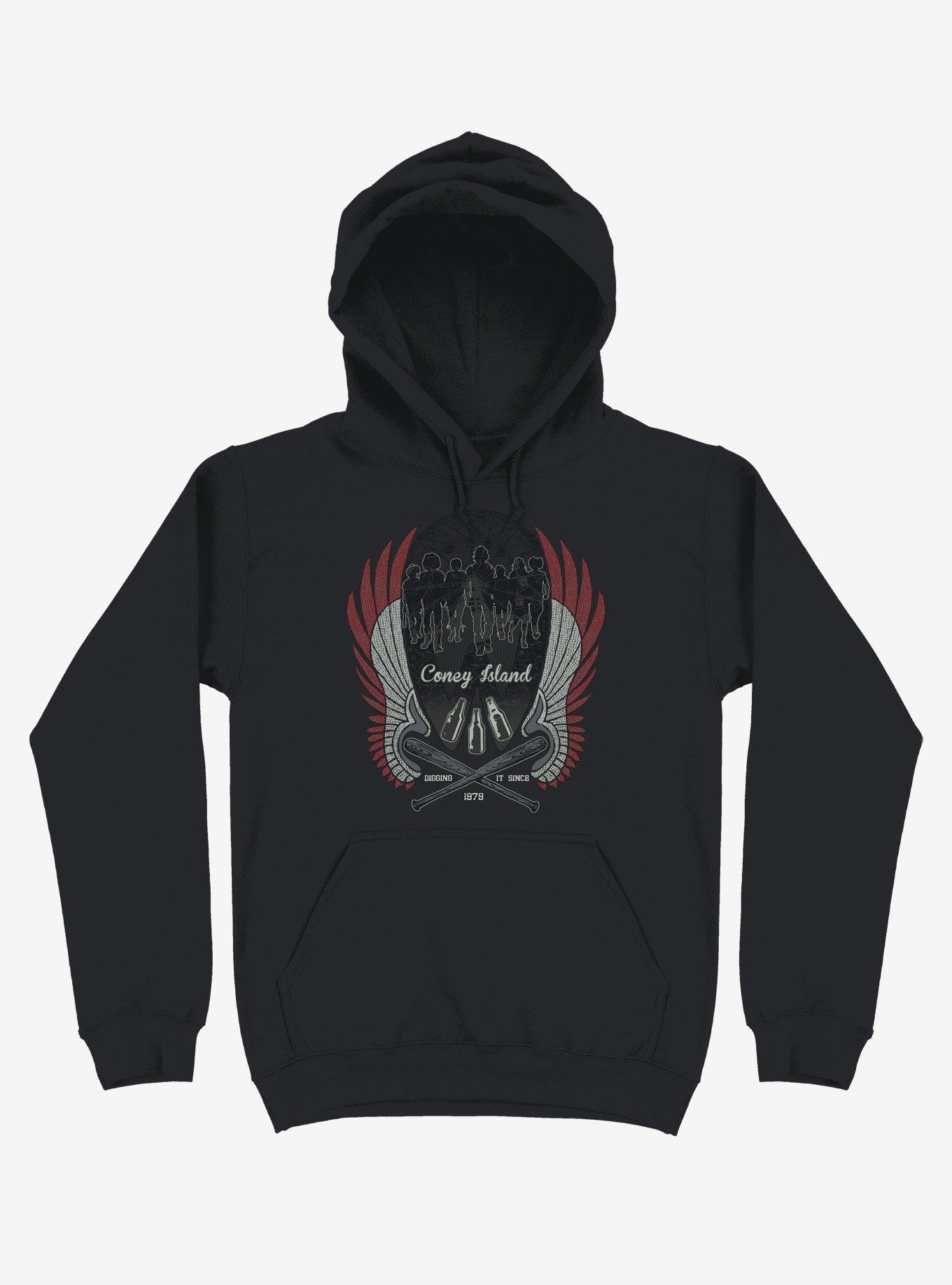 Warriors Are Home Coney Island Black Hoodie, BLACK, hi-res