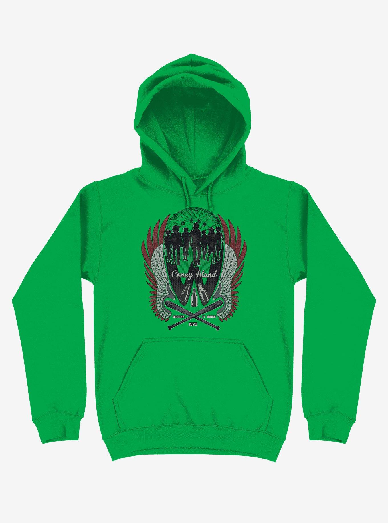 Warriors Are Home Coney Island Irish Green Hoodie, IRISH GREEN, hi-res