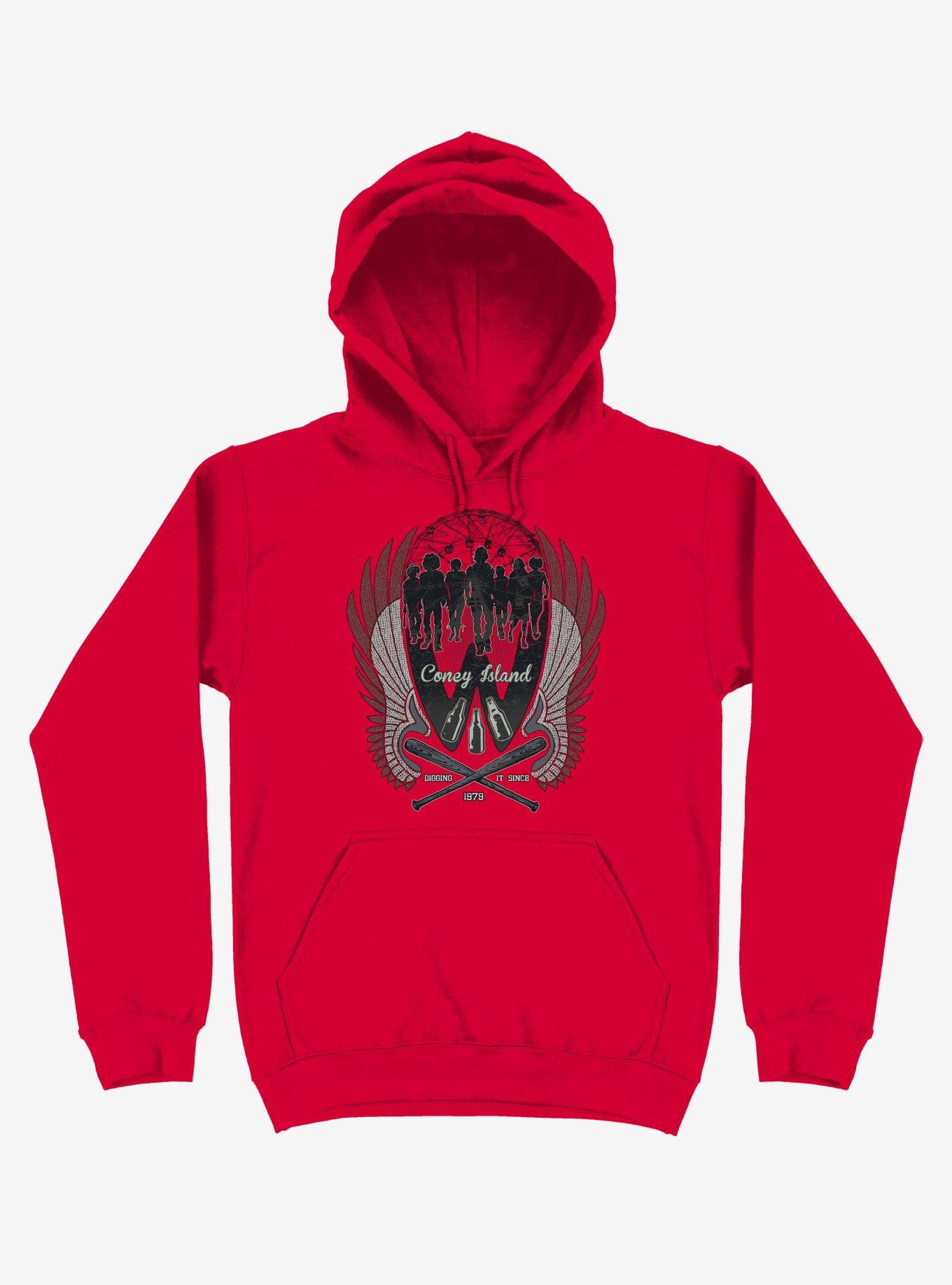 Warriors Are Home Coney Island Red Hoodie, , hi-res