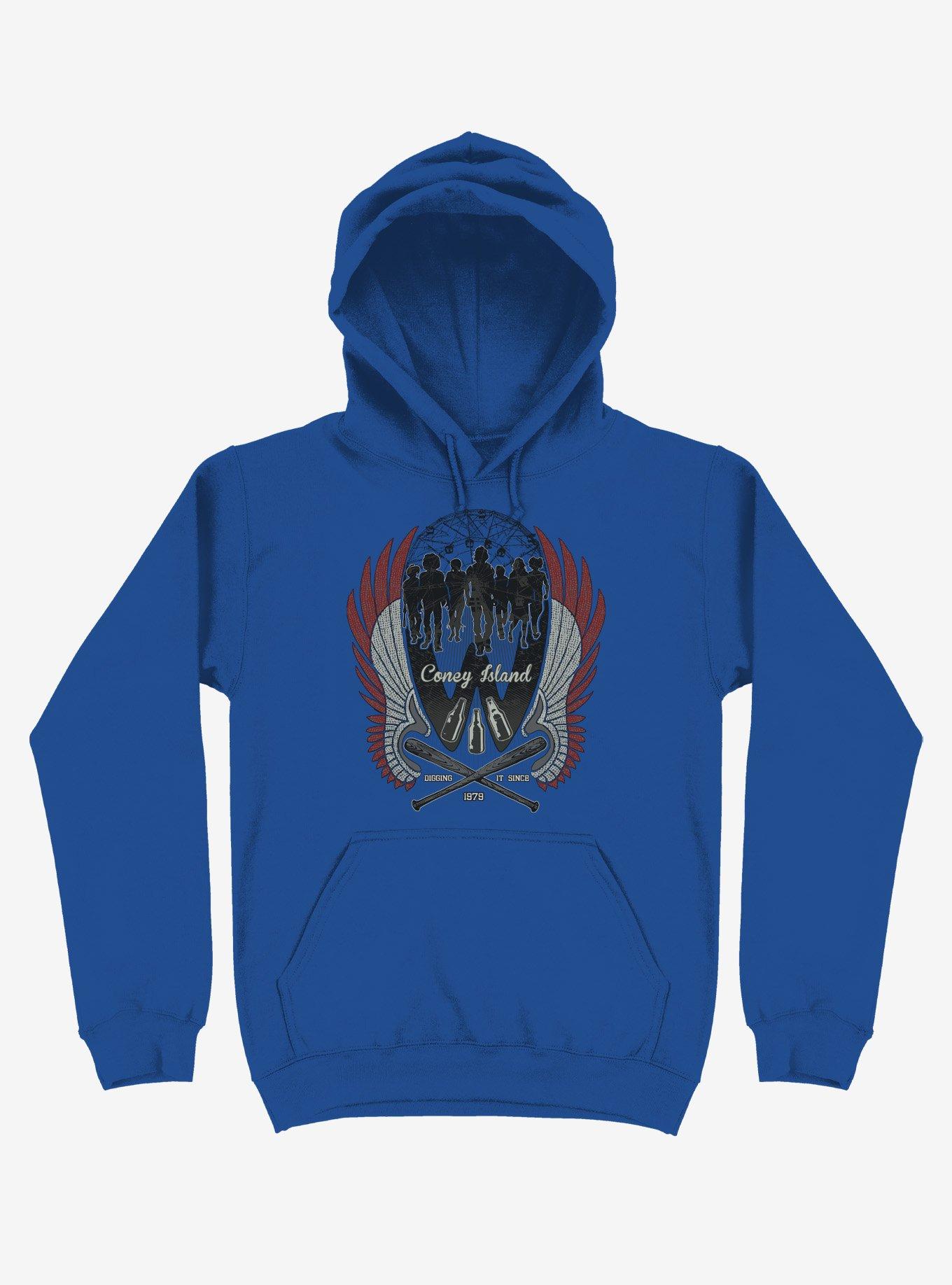 Warriors Are Home Coney Island Royal Blue Hoodie