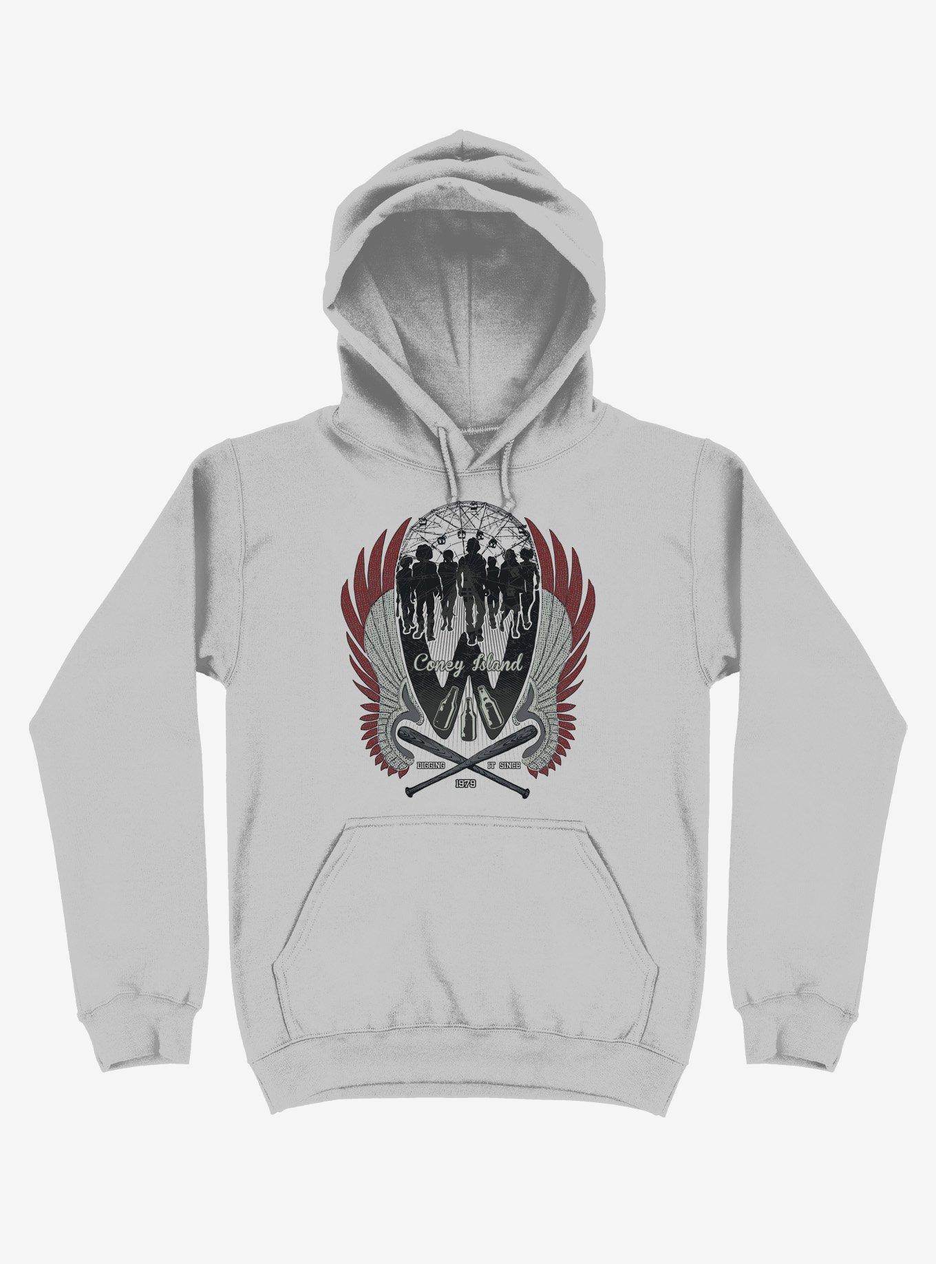 Warriors Are Home Coney Island Sport Grey Hoodie, , hi-res