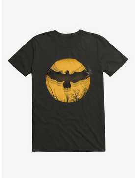 Black Bird Thunder Black T-Shirt, , hi-res