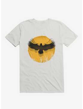 Black Bird Thunder White T-Shirt, , hi-res