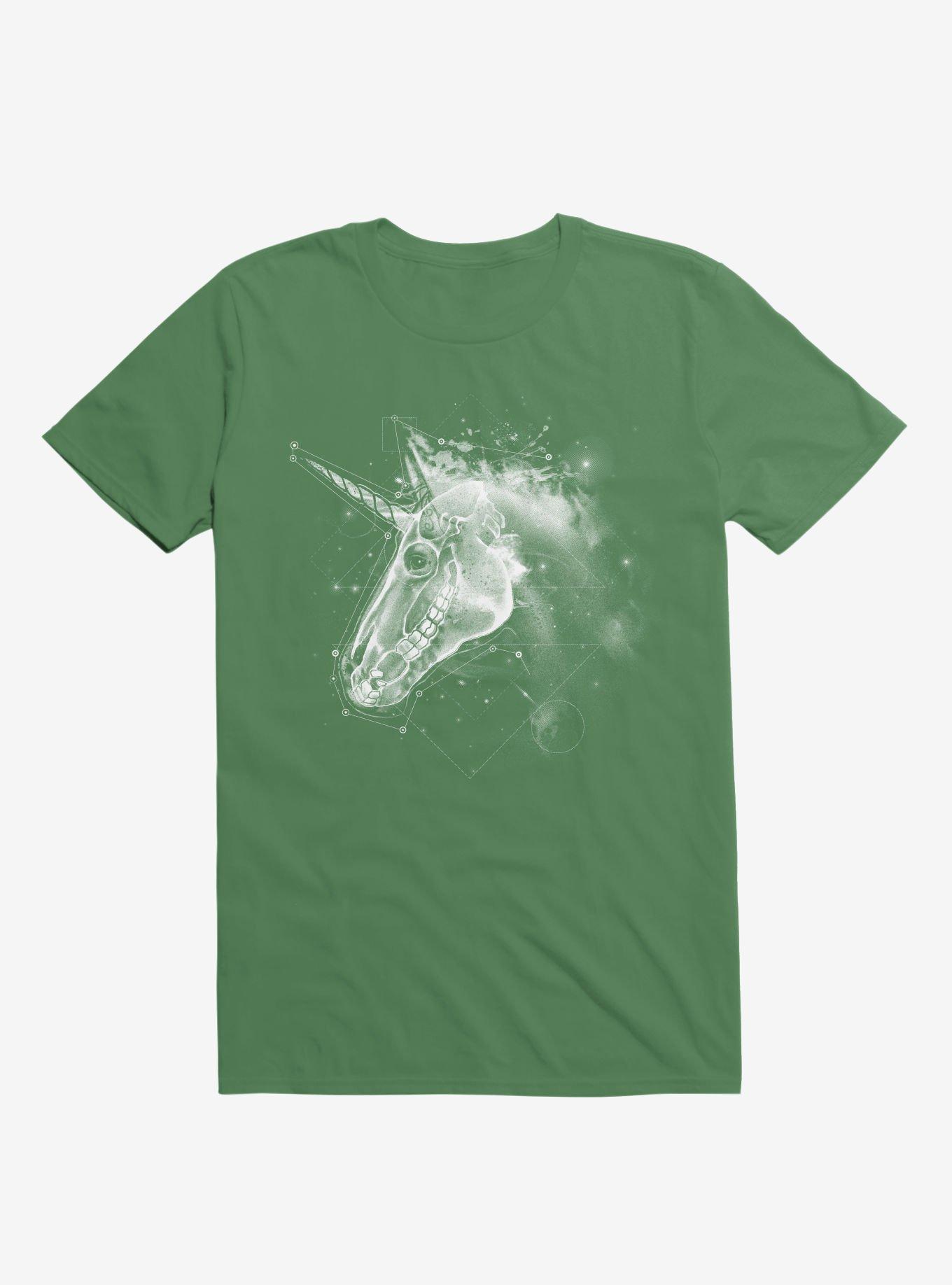 Space Constellation Unicorn Irish Green T-Shirt, IRISH GREEN, hi-res