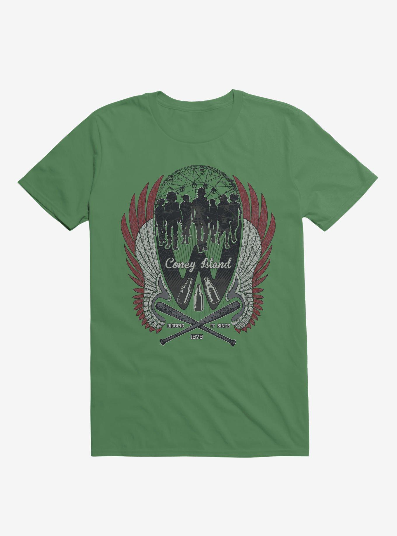 Warriors Are Home Coney Island Irish Green T-Shirt, , hi-res