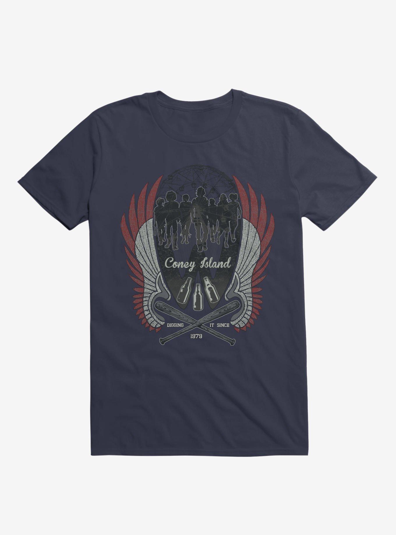 Warriors Are Home Coney Island Navy Blue T-Shirt, , hi-res