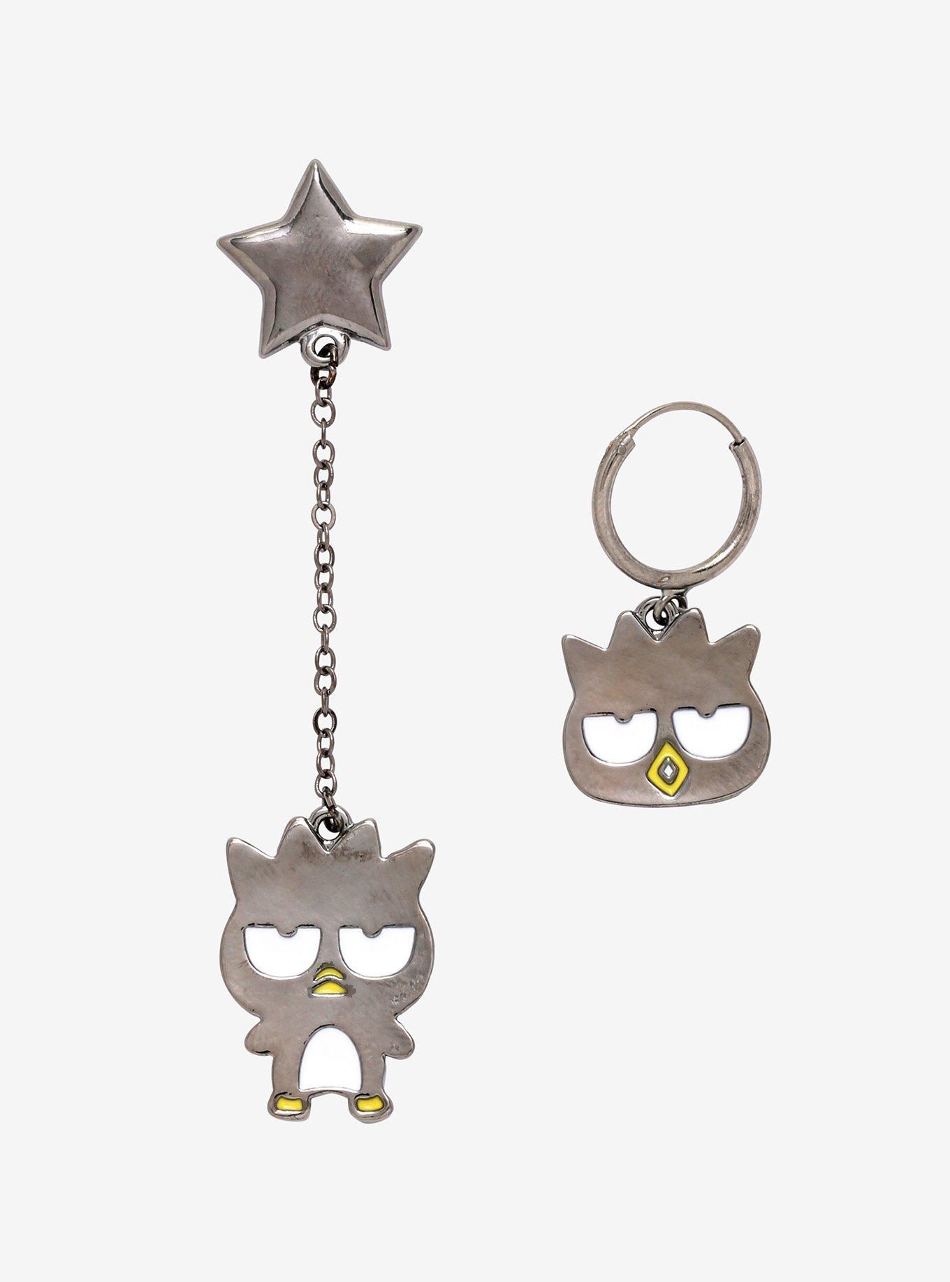 Badtz-Maru Star Mismatch Earrings, , hi-res