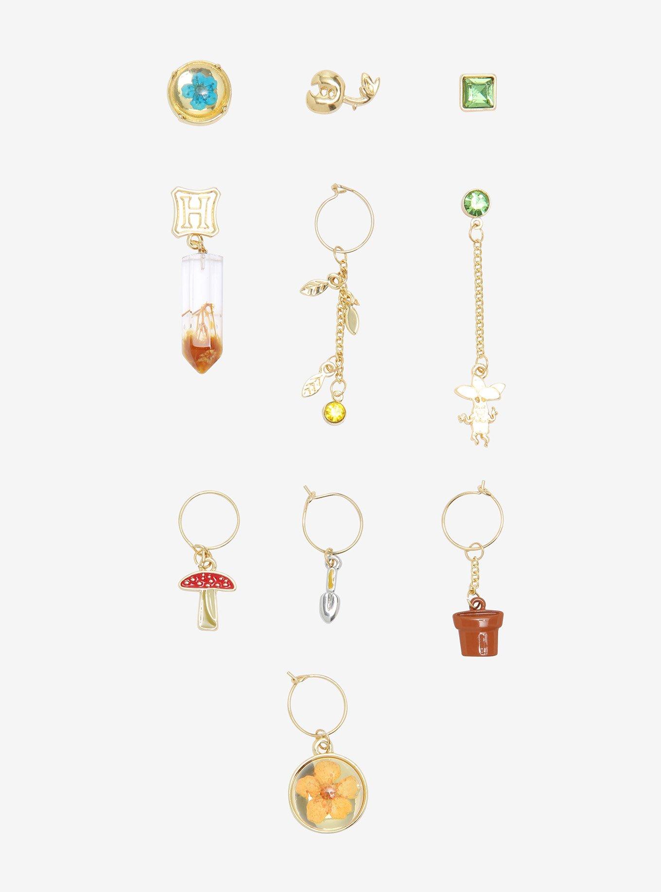 Harry Potter Herbology Mandrakes Mismatch Earring Set