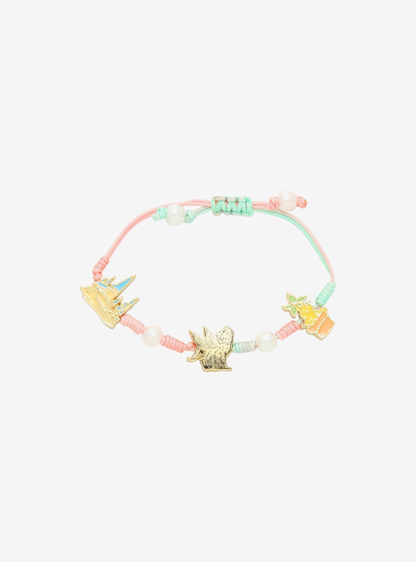 Harry Potter Pastel Charms Cord Bracelet, , hi-res