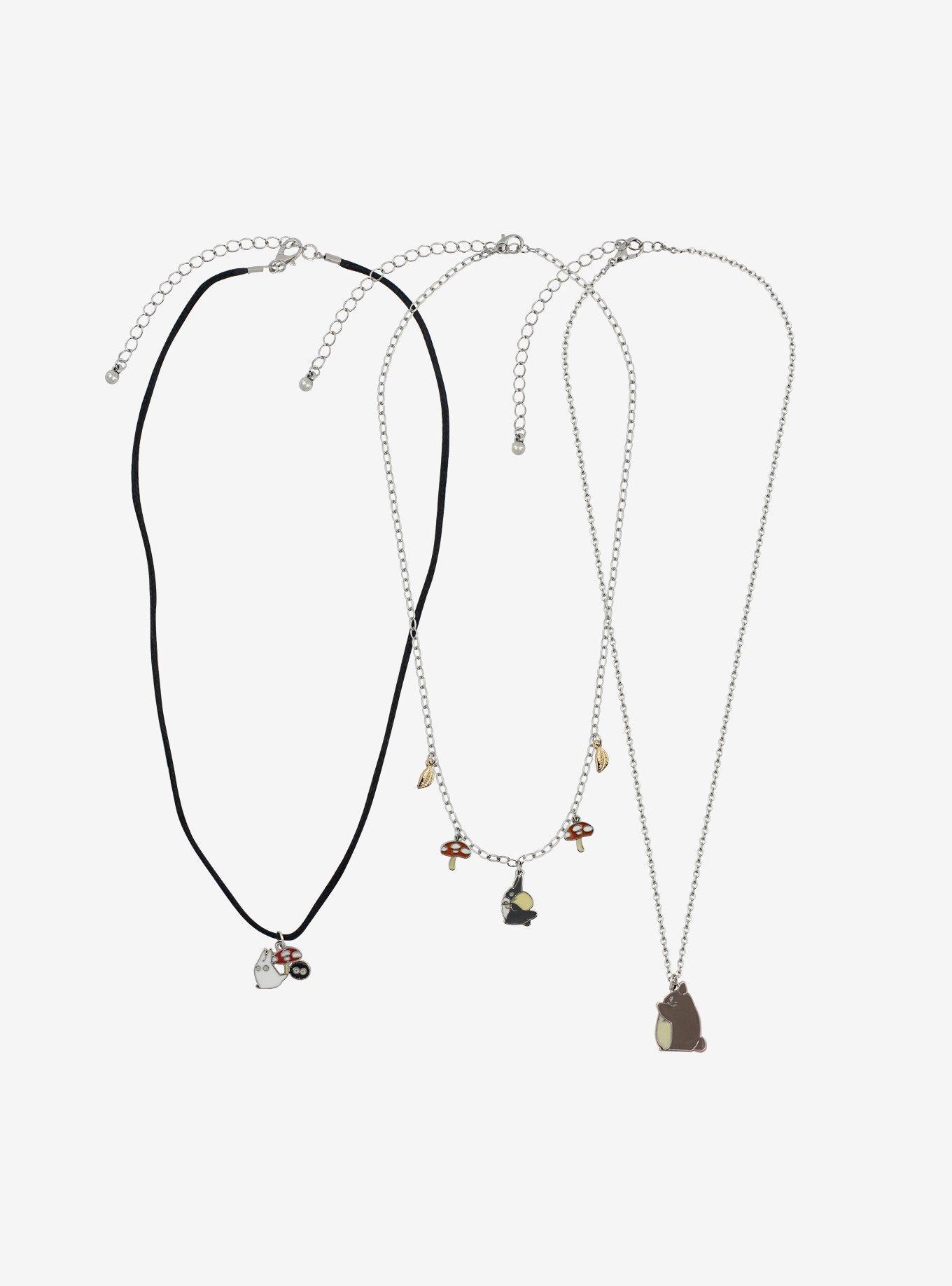 Studio Ghibli My Neighbor Totoro Charm Necklace Set, , hi-res