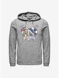 Star Wars Episode VII The Force Awakens BB-8 Heart R2-D2 Hoodie, ATH HTR, hi-res