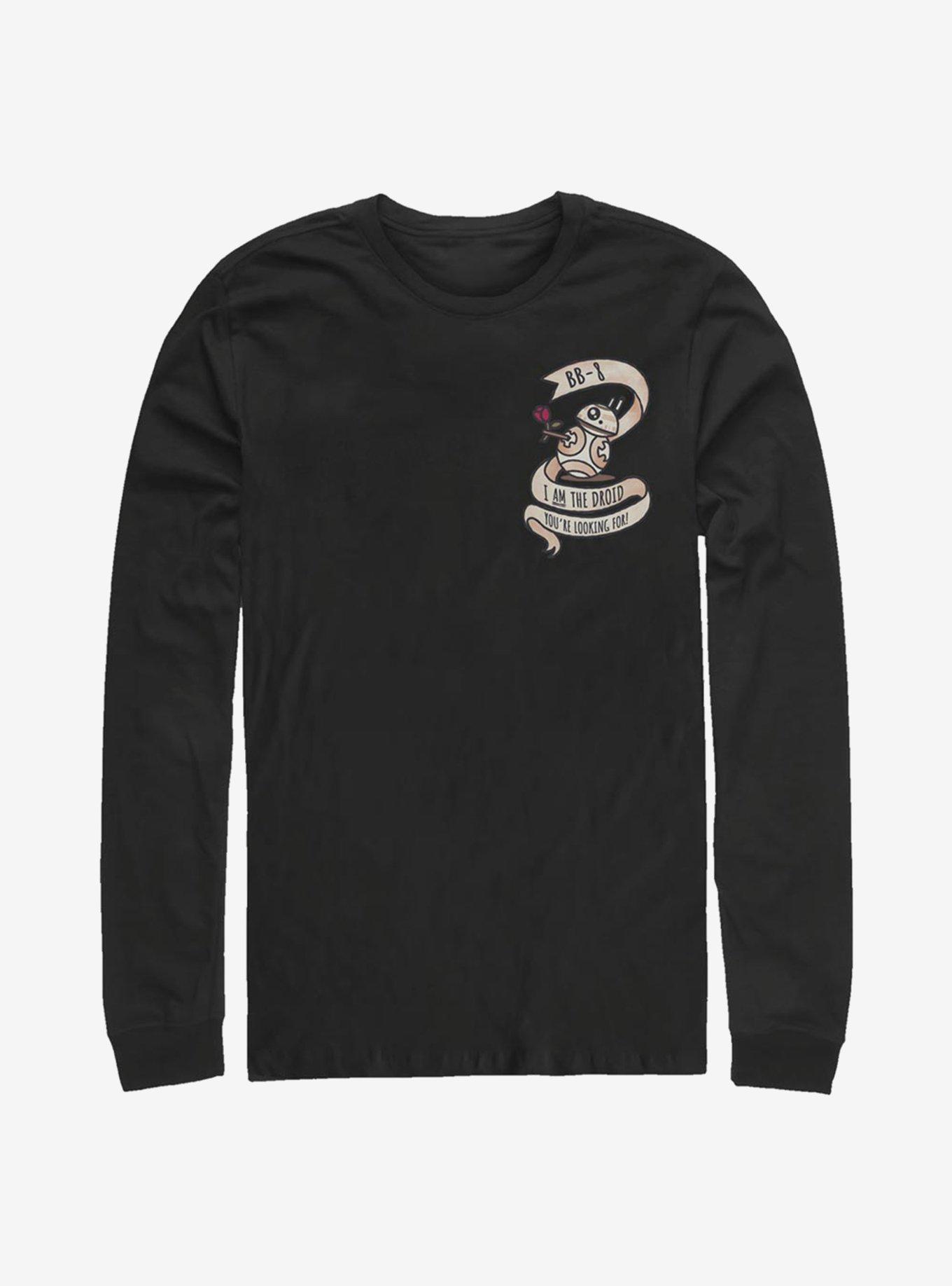 Star Wars Episode VII The Force Awakens BB-8 Droid Valentine Long-Sleeve T-Shirt, , hi-res