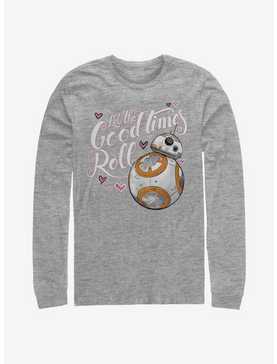 Star Wars Episode VII The Force Awakens BB-8 Good Times Heart Long-Sleeve T-Shirt, , hi-res