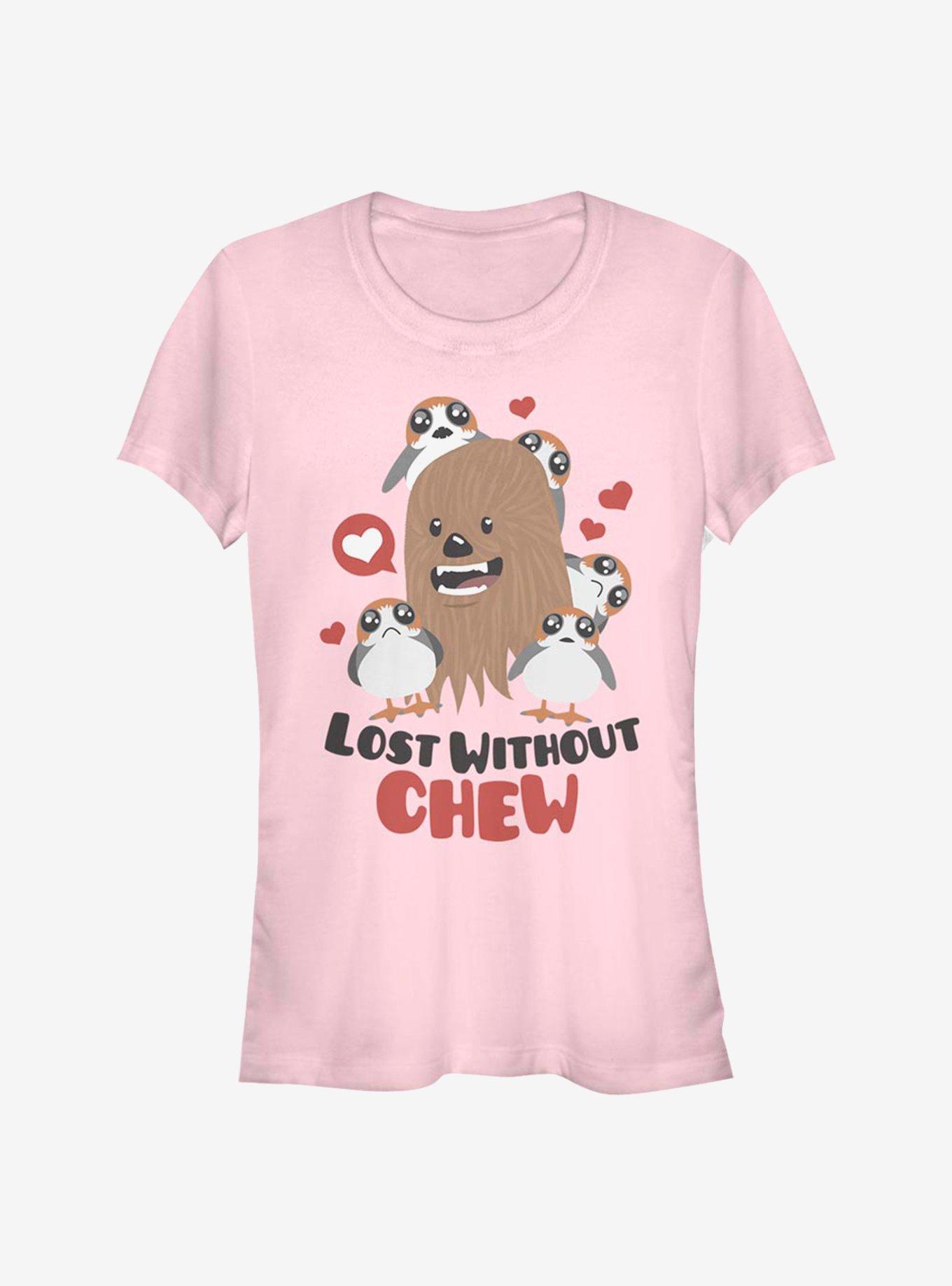 Star Wars Episode VIII The Last Jedi Lost Without Chew Girls T-Shirt, LIGHT PINK, hi-res