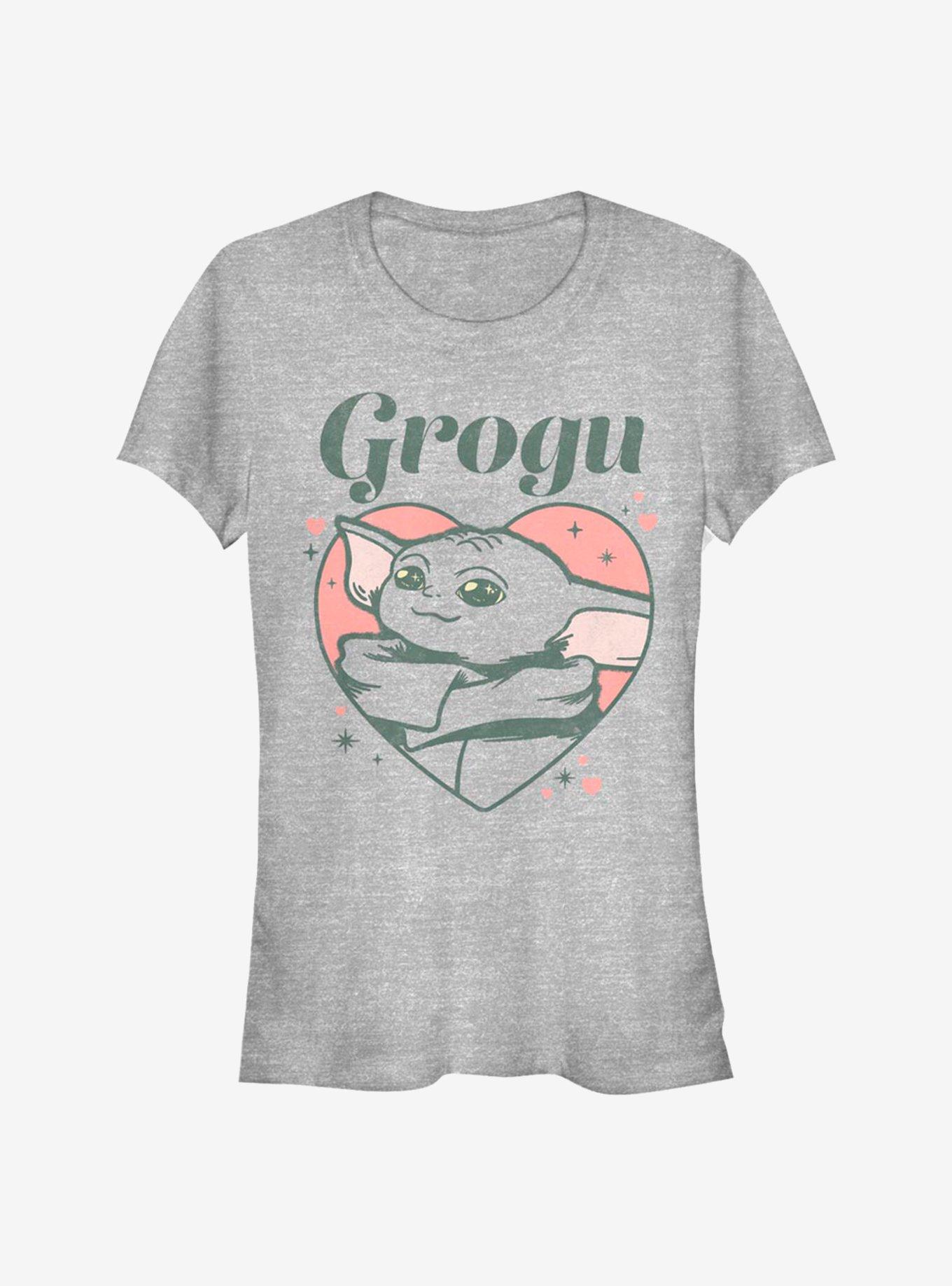 Star Wars The Mandalorian The Child Heart Girls T-Shirt