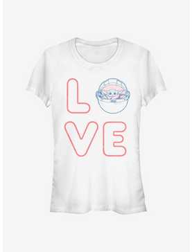 Star Wars The Mandalorian Love Stacked The Child Girls T-Shirt, , hi-res