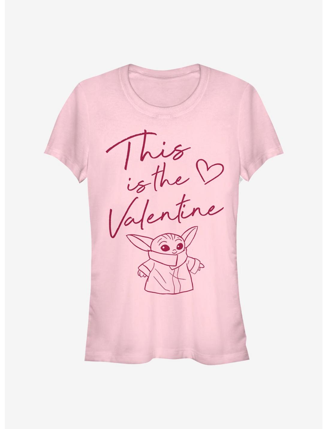 Star Wars The Mandalorian This Valentine The Child Girls T-Shirt, LIGHT PINK, hi-res