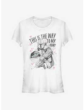 Star Wars The Mandalorian Way To My Heart Girls T-Shirt, , hi-res
