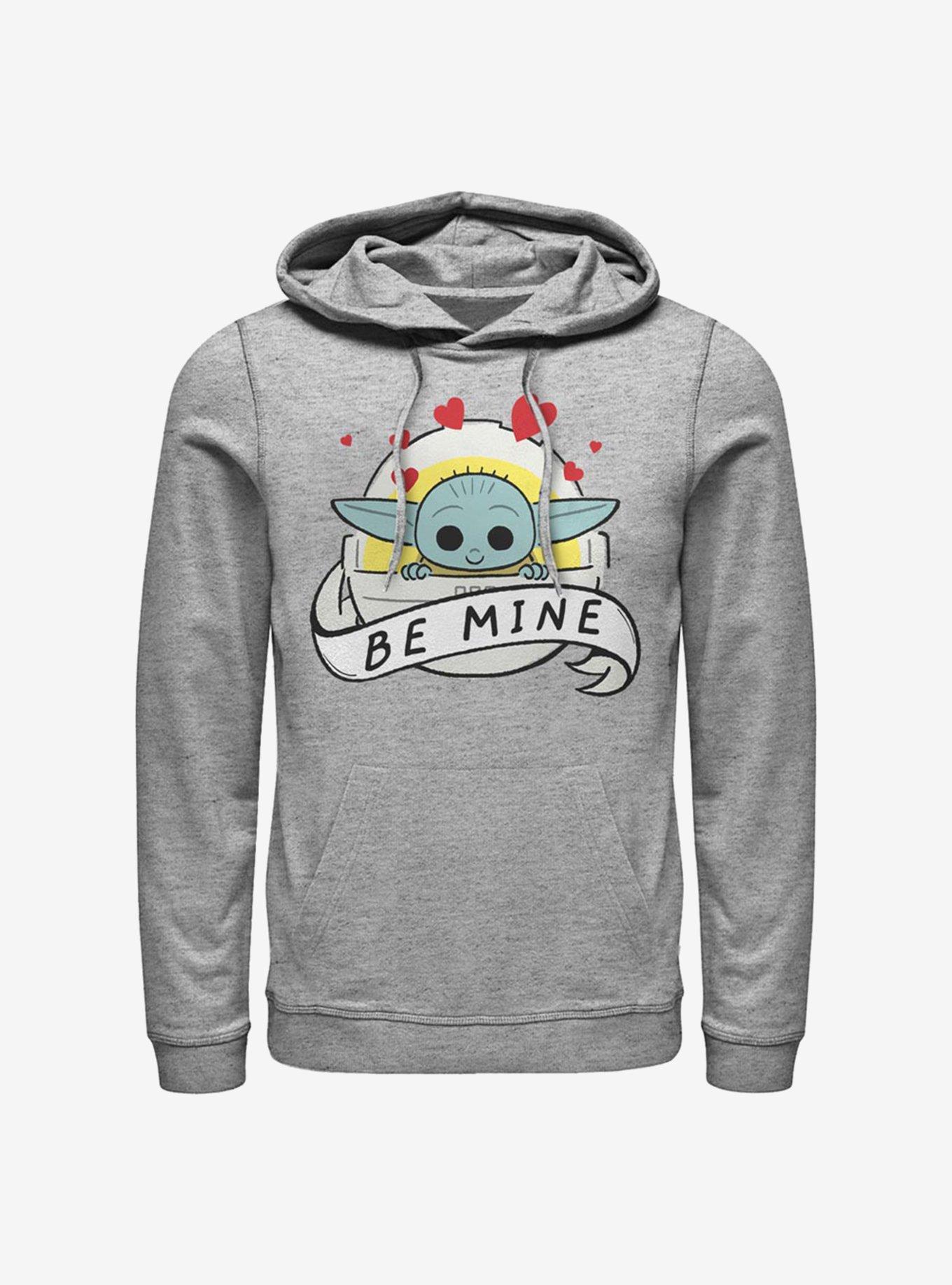 Star Wars The Mandalorian The Child Be Mine Hoodie, ATH HTR, hi-res