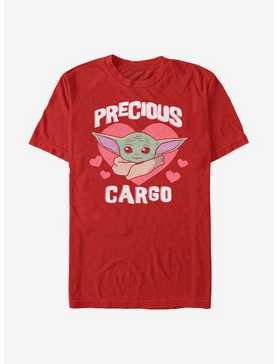 Star Wars The Mandalorian Grogu Precious Cargo Hearts T-Shirt, , hi-res