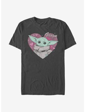 Plus Size Star Wars The Mandalorian Grogu Valentine T-Shirt, , hi-res