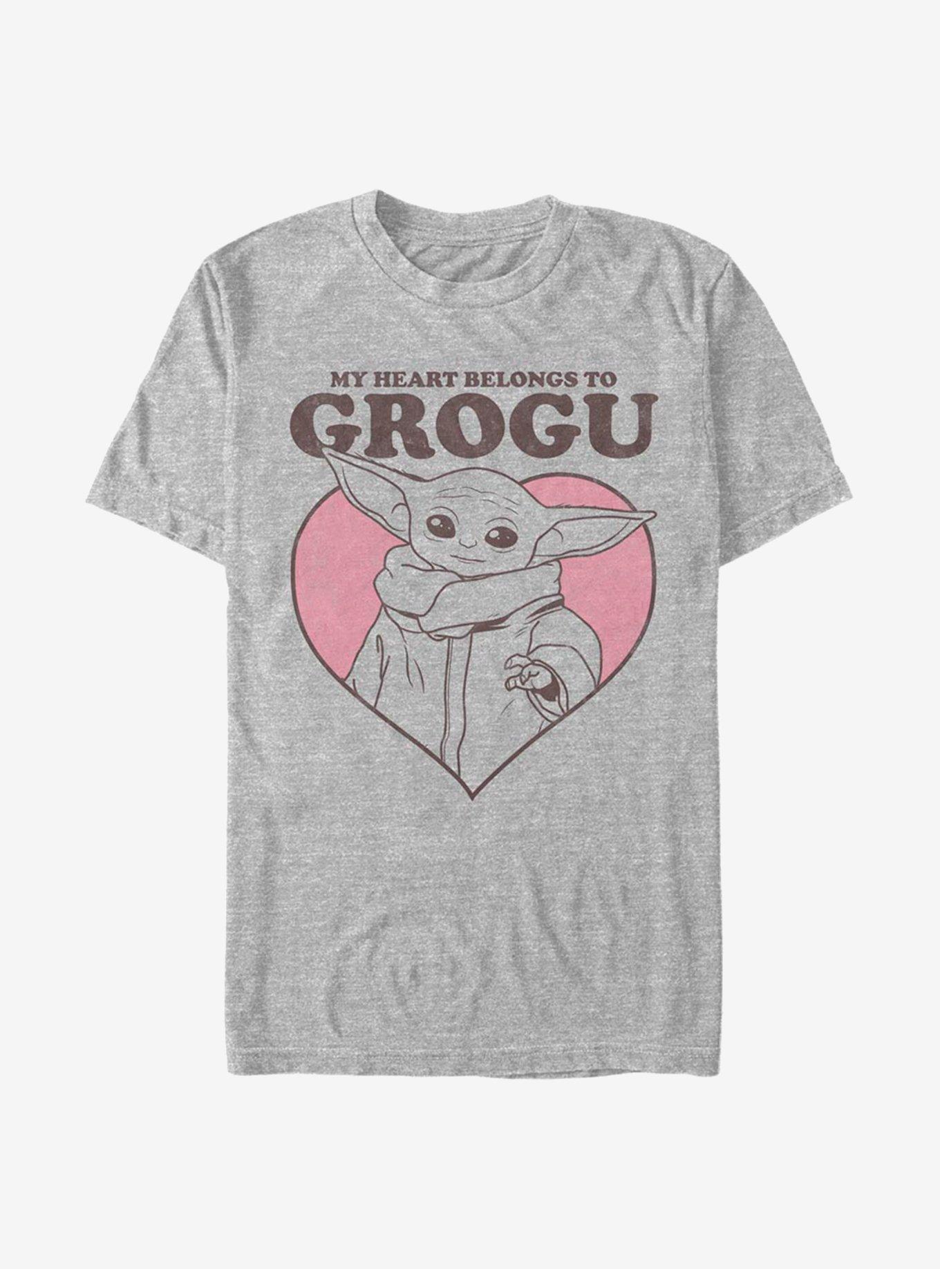 Star Wars The Mandalorian My Heart Belongss To Grogu T-Shirt