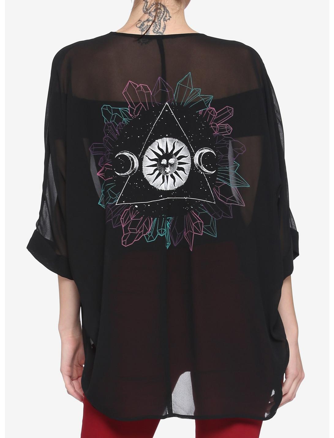 Celestial Crystal Graphic Duster