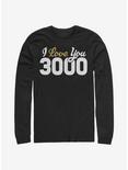 Marvel Avengers Love You 3000 Long-Sleeve T-Shirt, BLACK, hi-res
