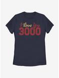 Marvel Avengers Love You 3000 Womens T-Shirt, NAVY, hi-res
