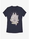 Star Wars One In A Millenium Womens T-Shirt, NAVY, hi-res