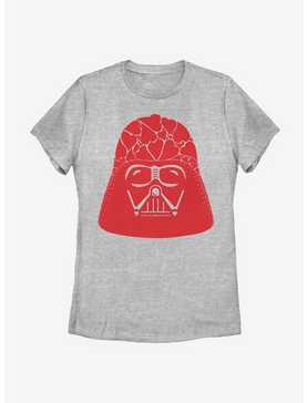 Star Wars Vader Heart Helmet Womens T-Shirt, , hi-res