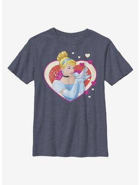 Disney Cinderella Hearts Youth T-Shirt, , hi-res