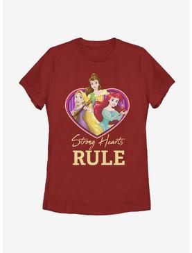 Disney Princesses Strong Heart Rule Womens T-Shirt, , hi-res