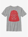 Star Wars Vader Heart Helmet Youth T-Shirt, ATH HTR, hi-res