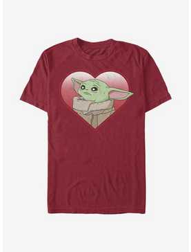 Star Wars The Mandalorian Heart Yoda T-Shirt, , hi-res