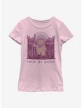 Star Wars Ewok My World Youth Girls T-Shirt, PINK, hi-res