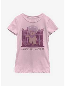 Star Wars Ewok My World Youth Girls T-Shirt, , hi-res