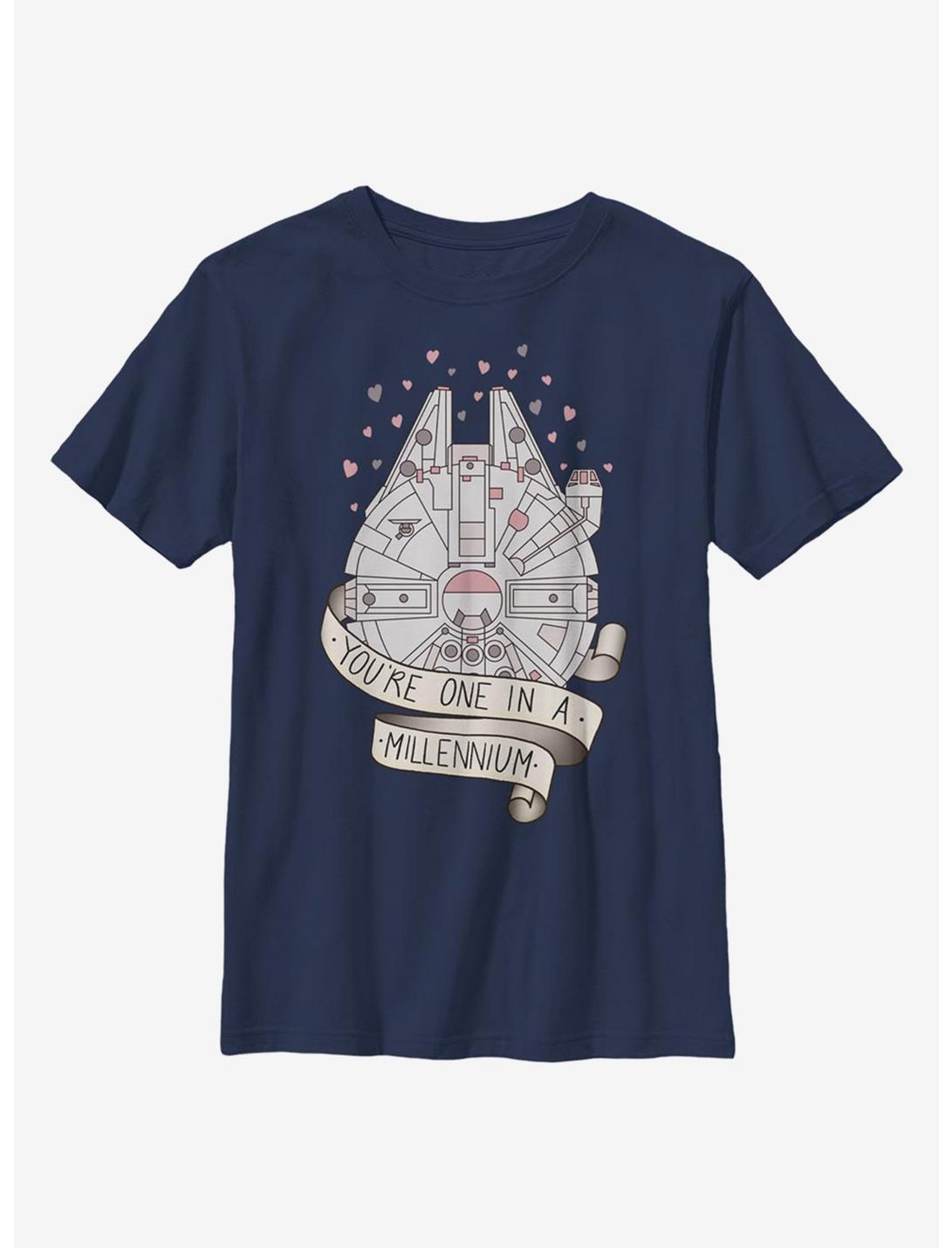Star Wars One In A Millenium Youth T-Shirt, NAVY, hi-res
