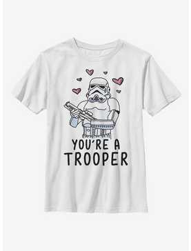 Star Wars Trooper Love Youth T-Shirt, , hi-res