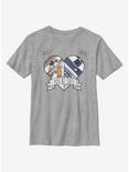 Star Wars BB-8 Heart R2 Youth T-Shirt, ATH HTR, hi-res