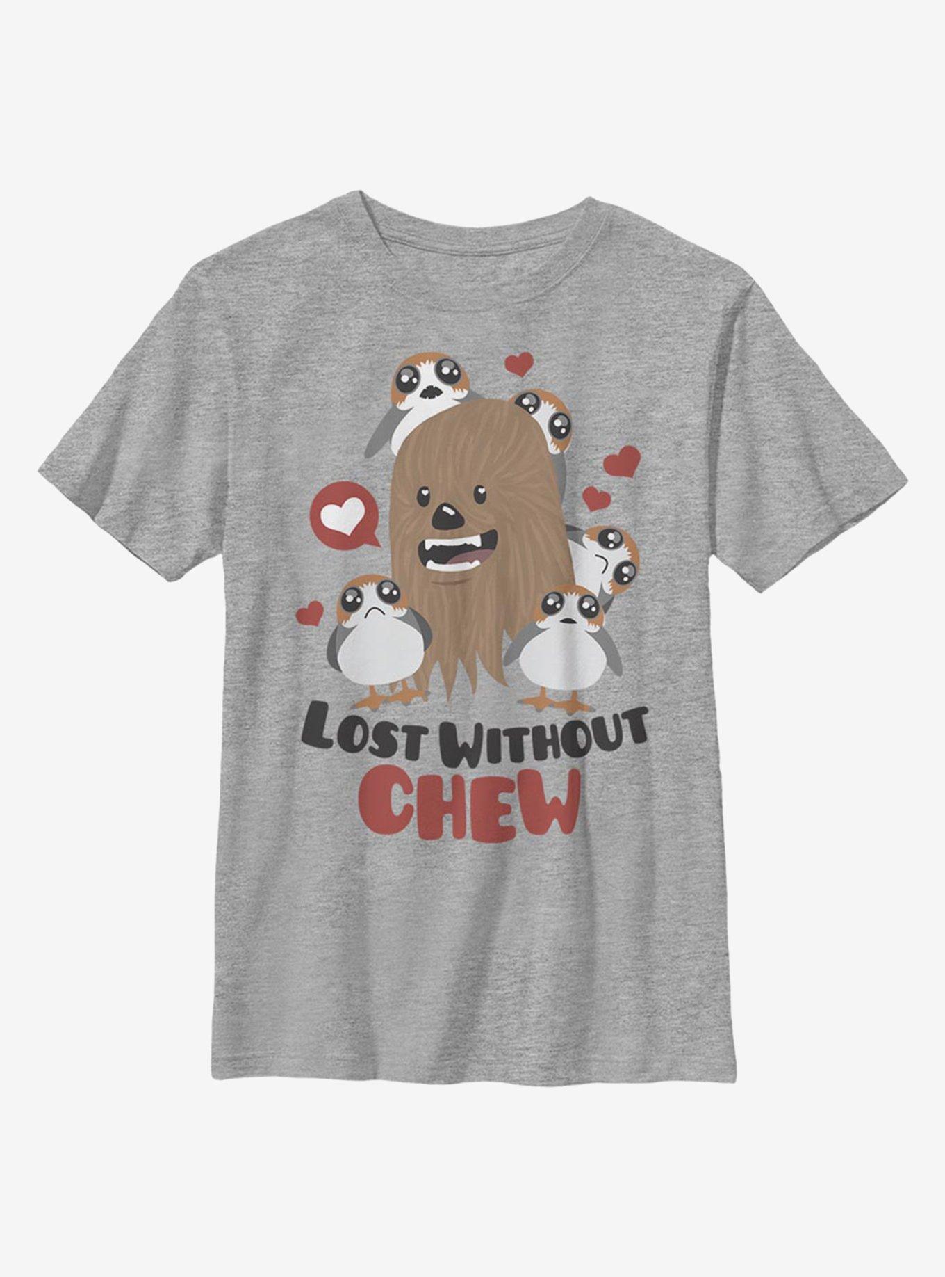 Star Wars Without Chew Youth T-Shirt, ATH HTR, hi-res view 1