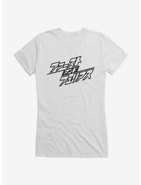Fast And Furious Cool Font Girls T-Shirt, WHITE, hi-res