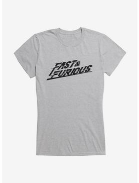 Fast And Furious Fast Font Girls T-Shirt, HEATHER, hi-res